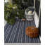 Tapis rayé bleu marine intérieur / extérieur Joey-766053713