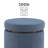 Thurleigh Round Sherpa Ottoman with Storage-344025008