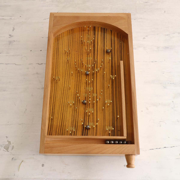 Marble Pinball Machine Woodworking Plan