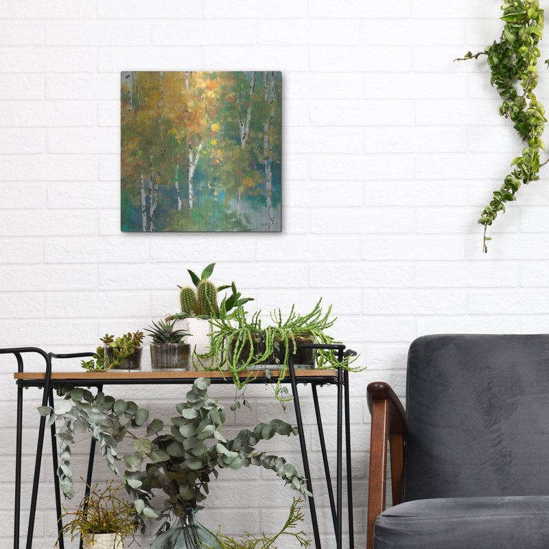 Latitude Run® 'Confetti 1' by Julia Purinton Metal Wall Art, 12" H x 12" W
