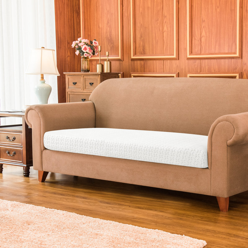 Housse extensible pour causeuse à coussins carrés / rectangulaires