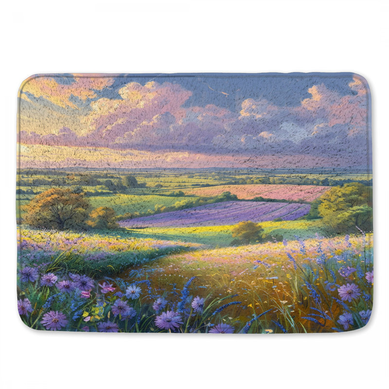 Tapis de bain Vibrant, L 24 po x L 17 po