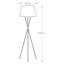 Moshannon 139cm Tripod Floor Lamp-394528364