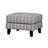 Farmhouse Indigo Accent Ottoman