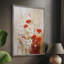 Reproduction encadrée FLORAL Series CECXLIX - bois massif-1602375552