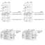 Ensemble de 4 armoires 4 pièces - ensemble de garde-manger 83 po, 2 tablettes 28 po avec tablettes réglables, ensemble de 2-1677889693