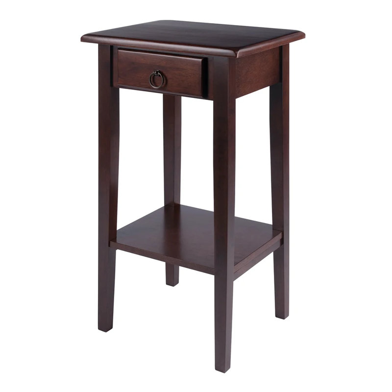 Alaia End Table, Brown