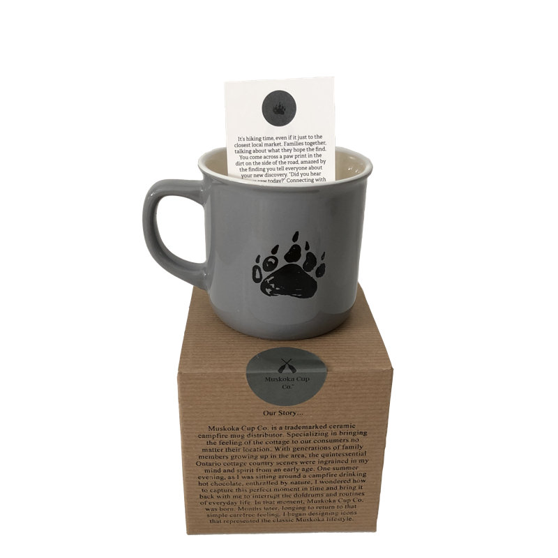 Grande tasse de camping à pattes