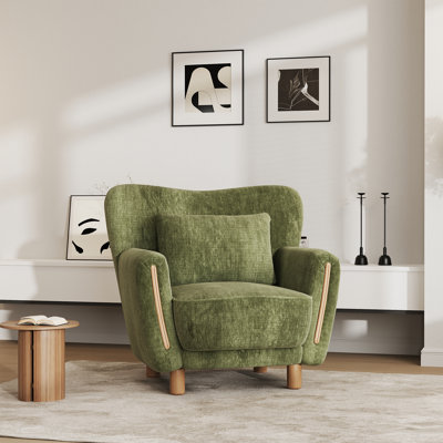Fauteuil d'appoint en forme de cœur