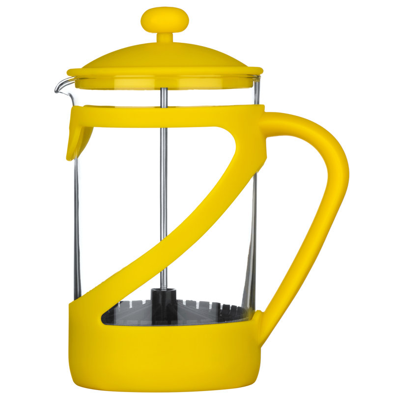Symple Stuff Nairobi Cafetiere, Yellow, 0.85