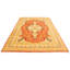 Tapis décoratif en laine noué à la main de conception unique en laine 9 pi x 13 pi 9 po noué à la main New Age Pakd