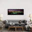 « night horizon chicago illinois », reproduction de photo sur toile-19964341-73654517