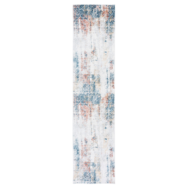 Tapis abstrait Invista Performance, Tapis de couloir 2 pi x 8 pi