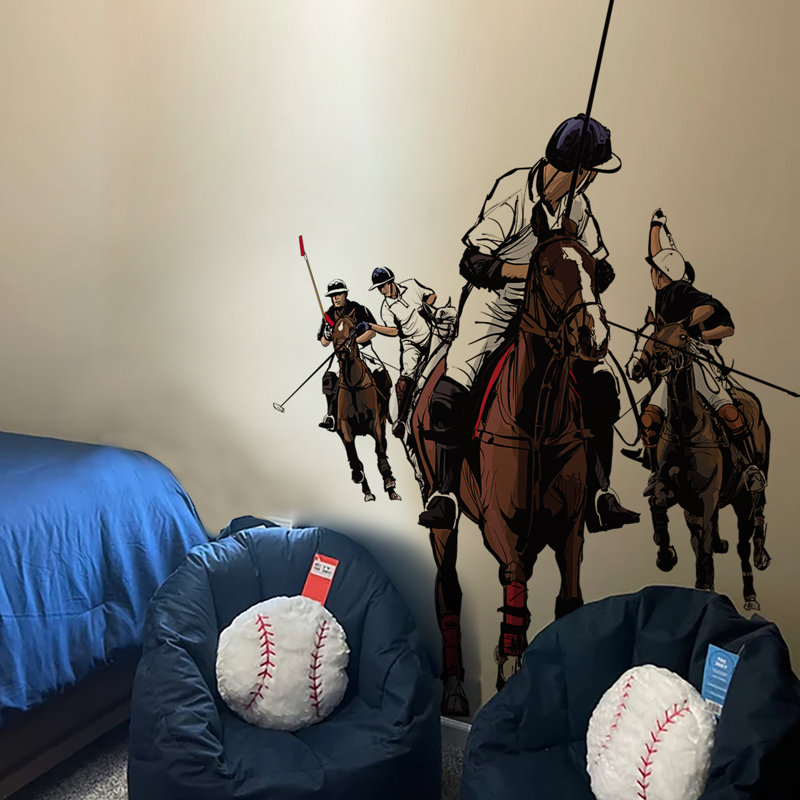 Poloist Peel And Stick Wall Decals