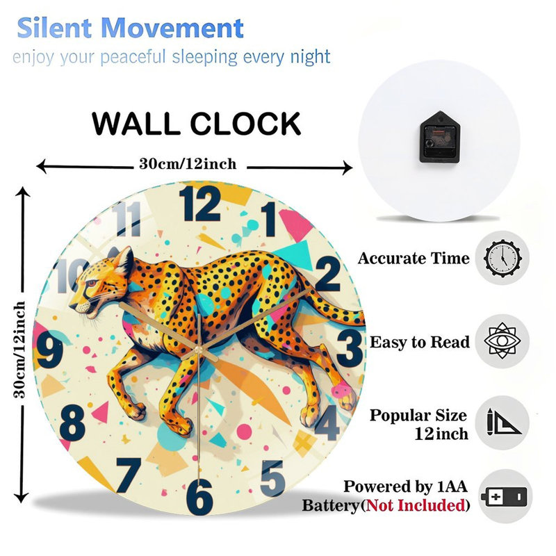 Horloge murale 12 po