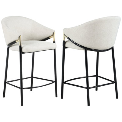 Tabourets de comptoir - 2 pièces pour la vie moderne