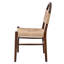 Chaise de salle à manger en bois d'hévéa Luma