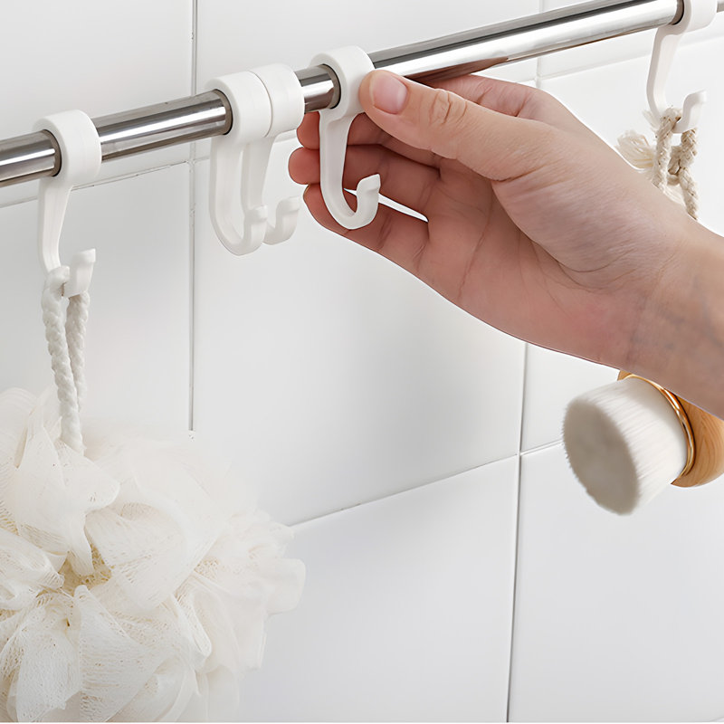 Porte-serviettes en acier inoxydable non perforé avec porte-serviettes simple