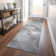 Machine Washable Indoor/Outdoor Claudian ACN1537 Gray Rug
