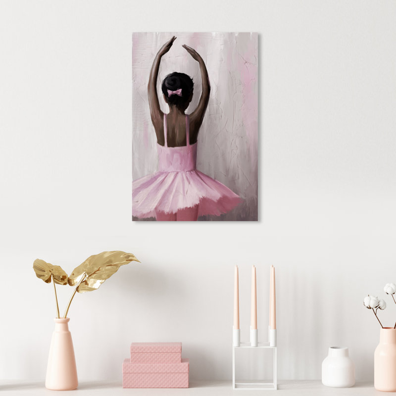 Apprendre le ballet - Impression sur toile, Toile tendue, H 15 po x l 10 po