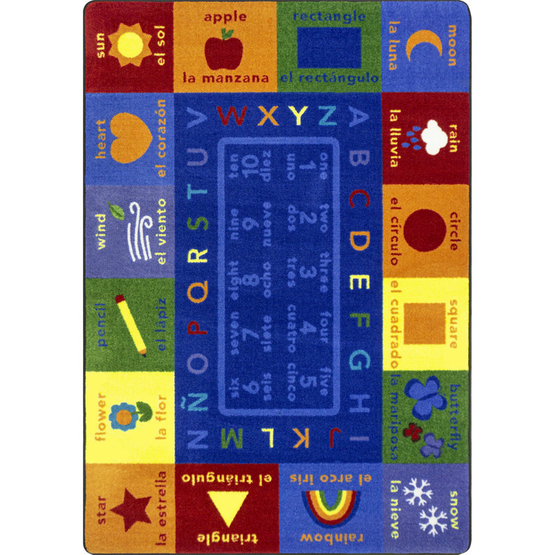 Tapis Kid Essentials, Rectangle 5 pi 4 po x 7 pi 8 po