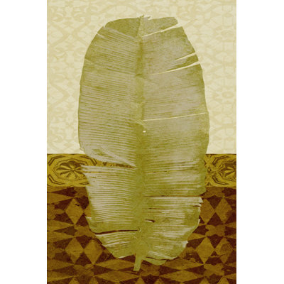 Tropical Frond I by Alonzo Saunders - Wrapped Canvas Print