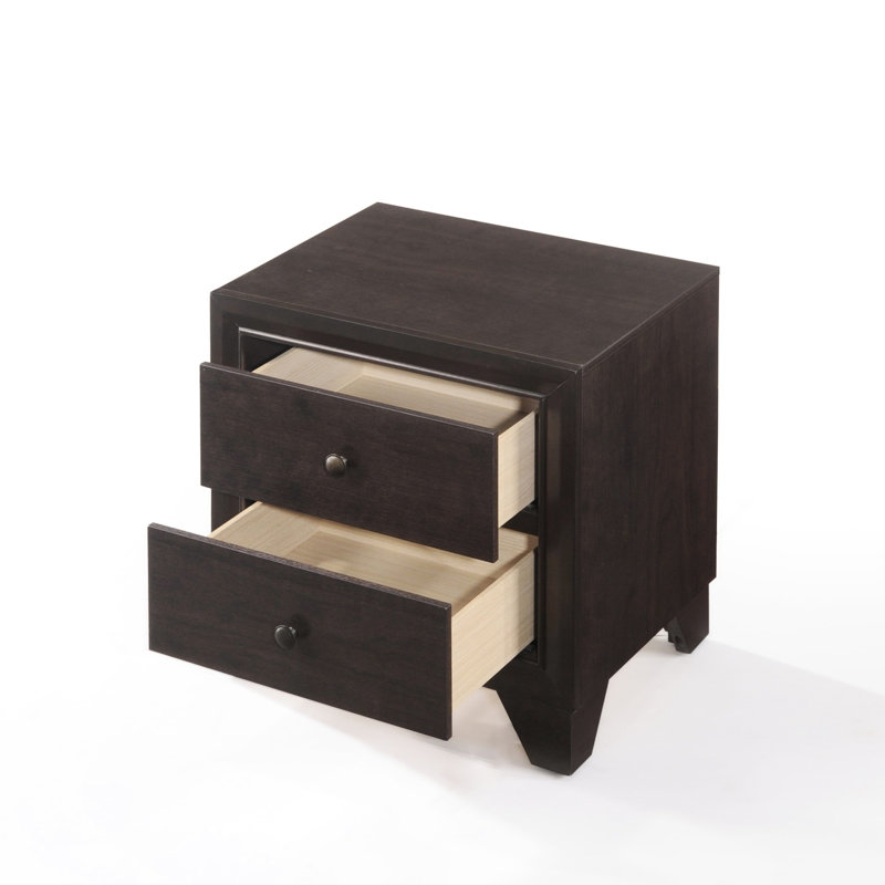 Table de chevet 2 tiroirs Contemporary
