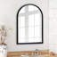 Miroir arqué incurvé pour salle de bain Lavetra-711461160