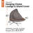 Jaxion Breathable Patio Chaise Lounge Cover