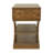 Manhattan Valley - 1 Drawer Accent Nightstand - Vintage Chestnut Finish-404056994