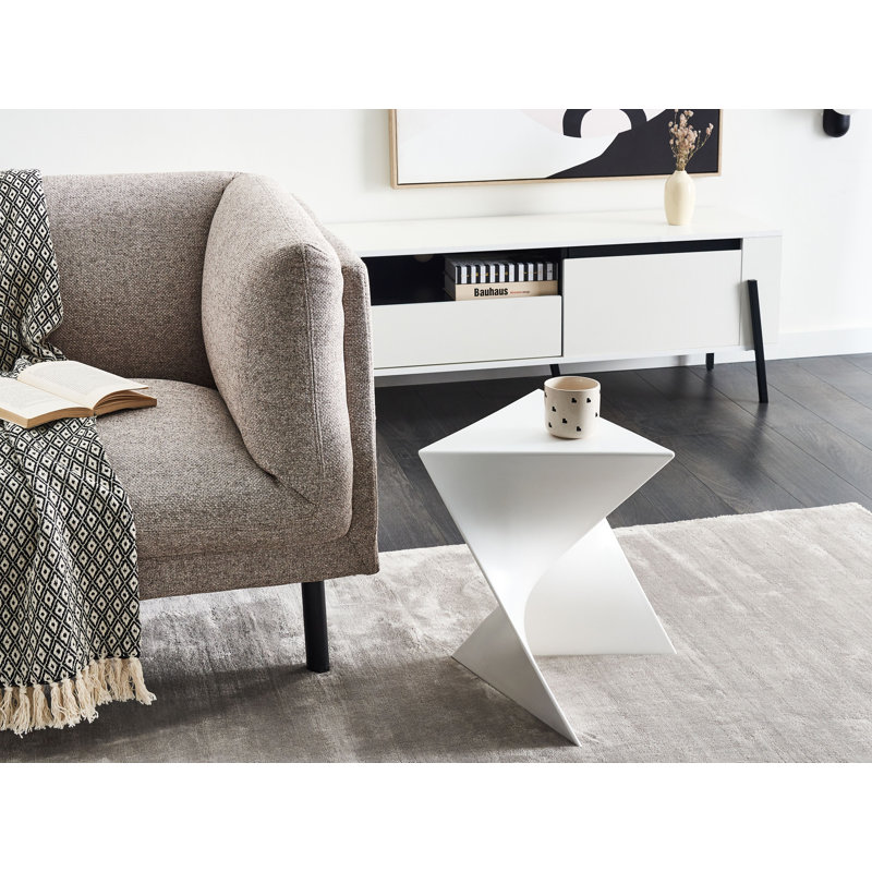 PECOS Side Table, White