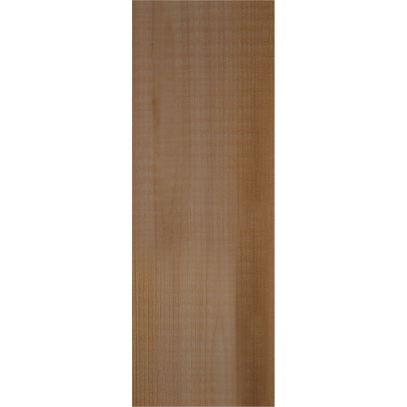 Queue de chevron lisse Crestline, Cèdre rouge de l'Ouest, H 10 po x l 16 po x P 3,5 po