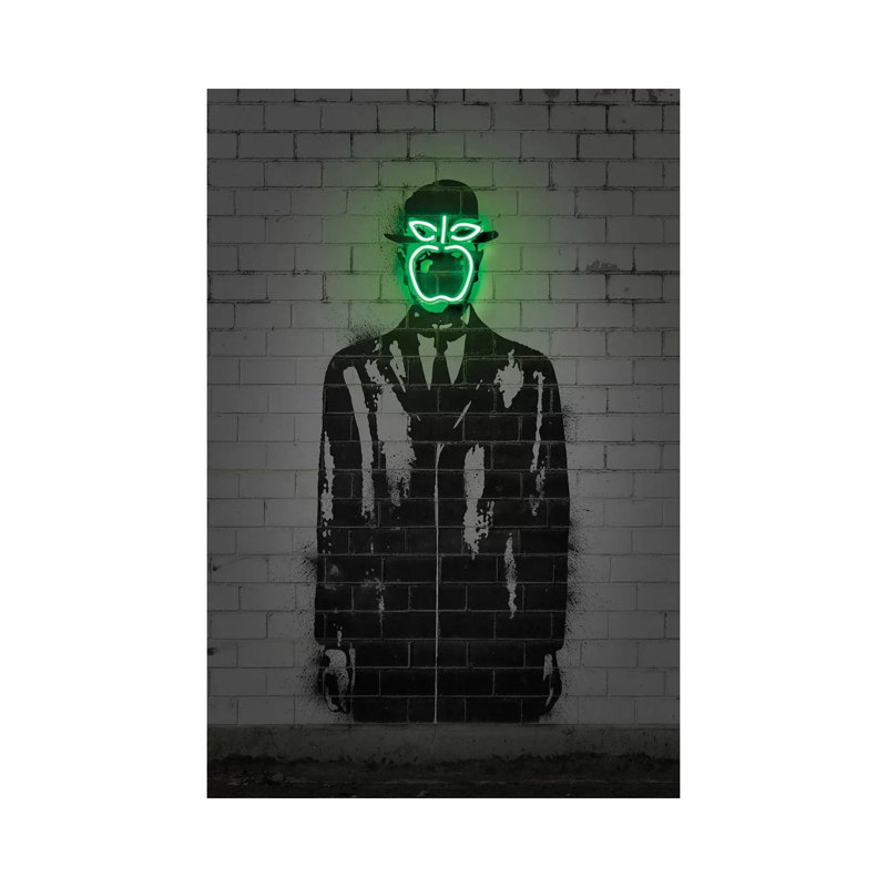 The Son Of Man by Octavian Mielu - Wrapped Canvas Print, 101.6 cm H x 66.04 cm W x 3.175 cm D