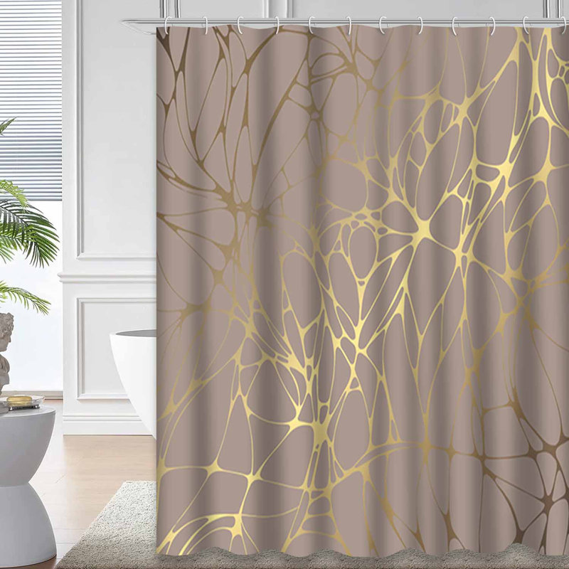 Rideau de douche En Marble, 72" L x 72" W