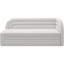 Canapé-lit coffre Fabillo - Blanc perle-299056474-299056478