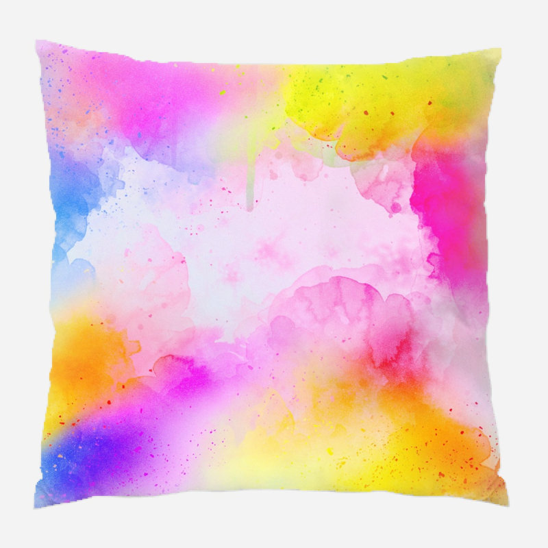 Housse et insert de coussin carré Lovelle, Microsuède, Intérieur