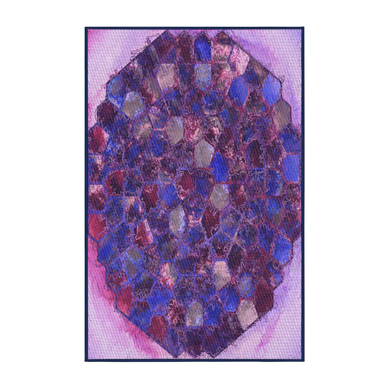Abstract Indoor Rug, Rectangle 3' x 5'
