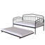 Lit de jour simple avec couchette simple