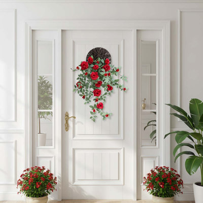 Artificial Hanging Flowers Roses