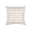 Cape Blue Estate Plaid Linen Dutch Euro Pillow 28X36 with Down Insert-1899311684-1899311687-1899311694