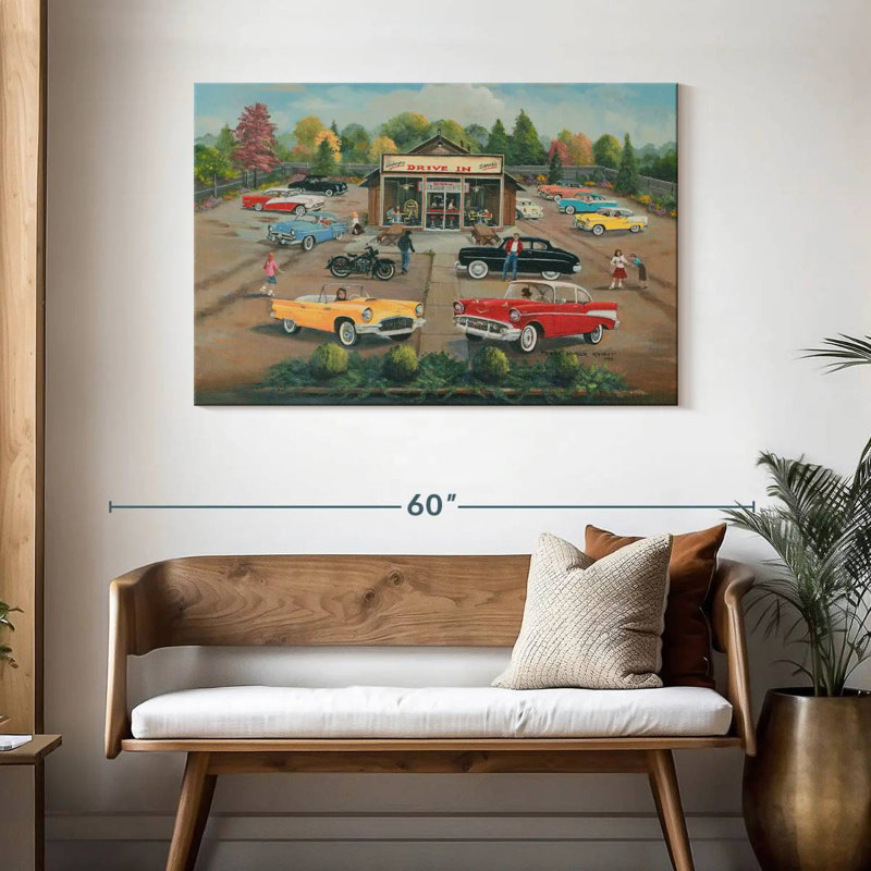 Mehar 50's Drive In, H 30 po x l 45 po