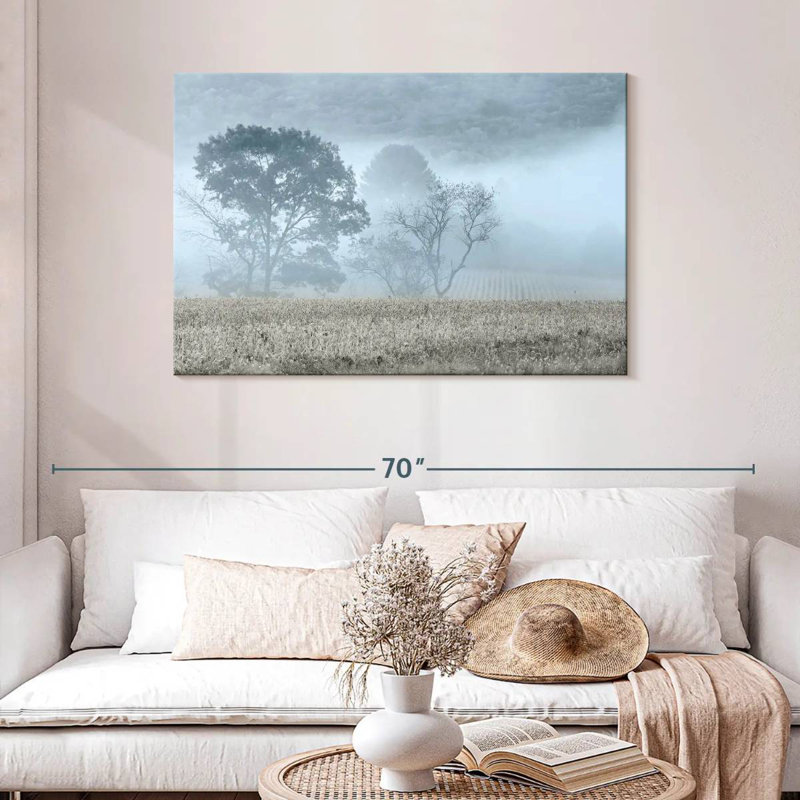 Alvord Blue Misty Morning, H 30 po x l 45 po