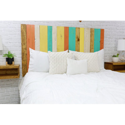 Davel Solid Wood Headboard