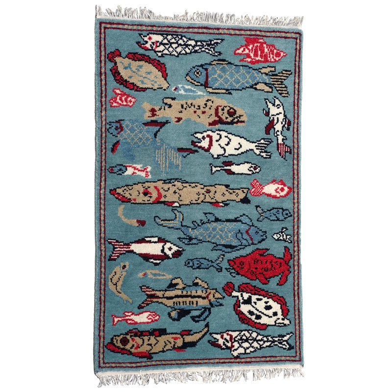 Selika Hand Woven Wool Area Rug