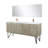 Lancy 80 in W x 20 in D Double Bath Vanity Mirror and Faucet Set-113289542