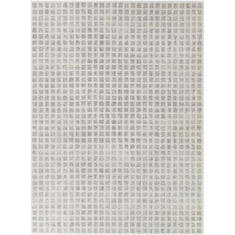 Tapis gris Ambrosius, 5 pi 3 po x 7 pi
