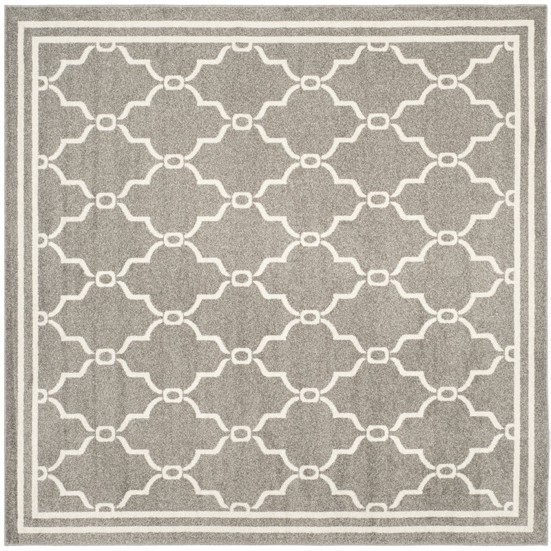 Clodfelter Performance Geometric Rug, Square 5'