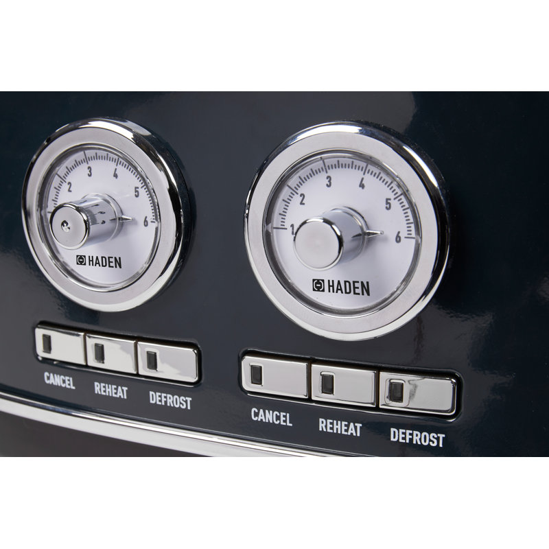 HADEN Jersey Toaster 4 Slice Steel Blue