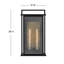 Langston Two-Tone Wall Mount Aluminum Outdoor Lantern-1624149433