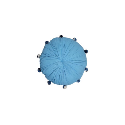 Ls Romy Muslin Plain Heram Round Pillow